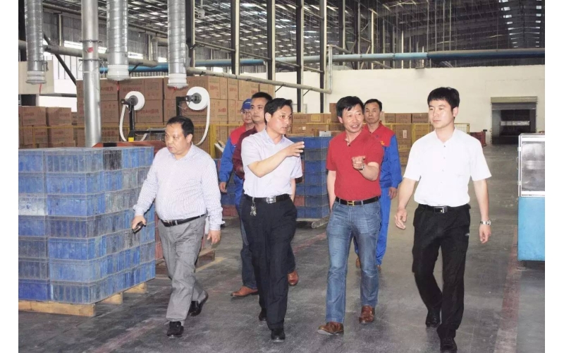 熱烈歡迎時風(fēng)集團領(lǐng)導(dǎo)蒞臨旭派參觀交流！