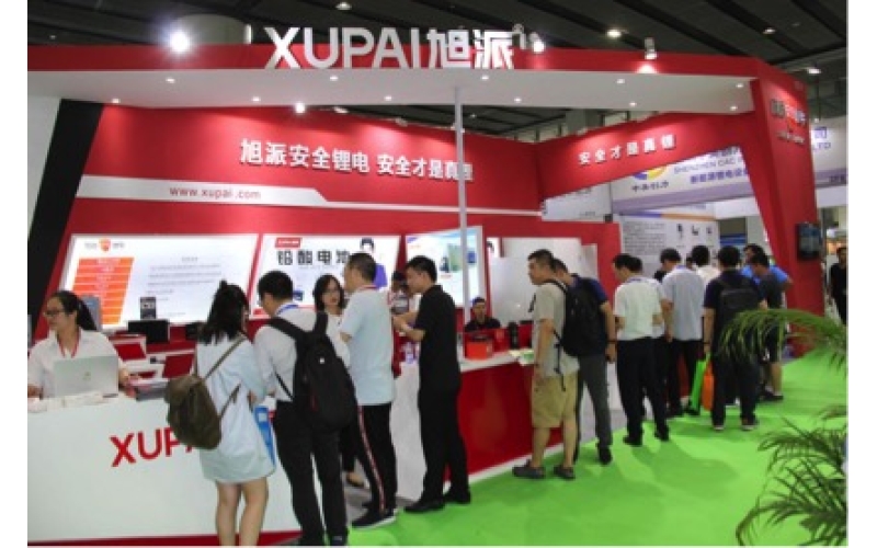 旭派亮相亞太電池展，綻放中國制造魅力！