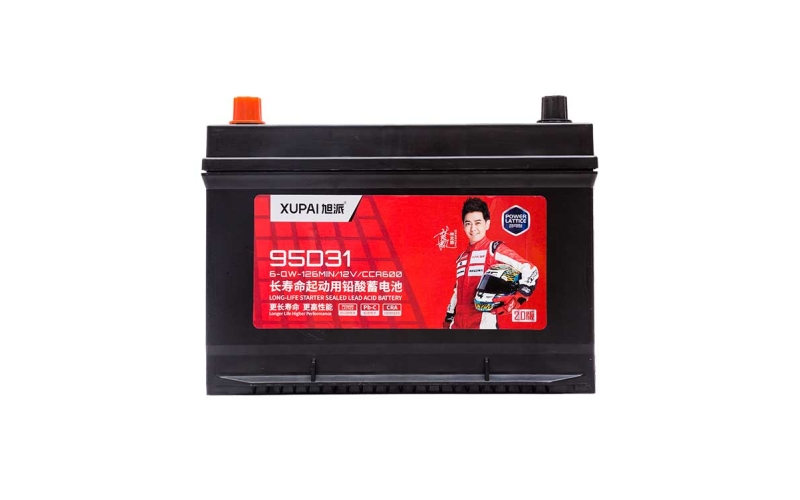 旭派6-QW-126MIN/95D31長壽命汽車起動電池