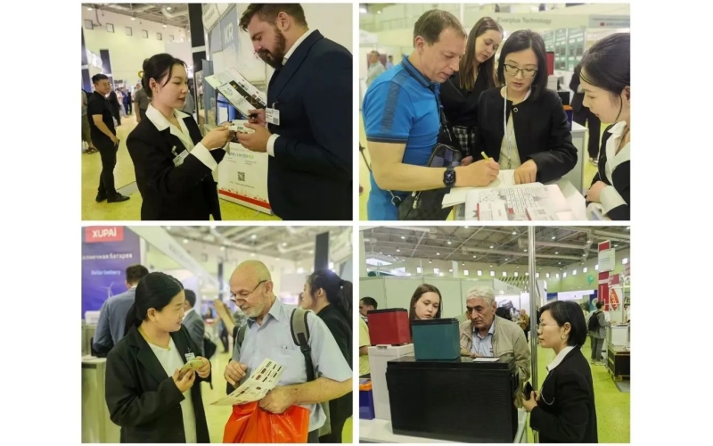 人氣爆棚，旭派電池在莫斯科展大放異彩！